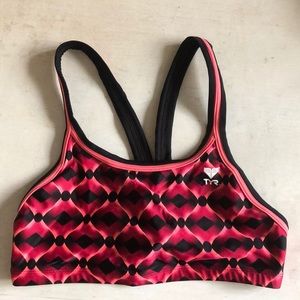 TYR racer back bikini top